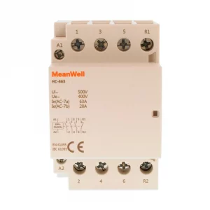 Contattoro Meanwell 4p 3M 3NO+1NC 63A AC 400V IP20