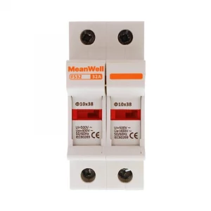 PortafusiBile Meanwell AC 2M 2M D10X38MM 32A AC 500V IP20 IEC60269