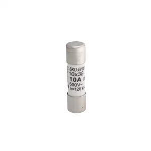 FUSIBILI AC Meanwell 500v D10x38mm 10A IP20 Certificati IEC60269 (10pz)