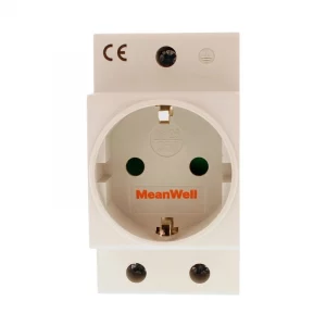 PRESA SCHUKO Tipo F Meanwell 2M 25A AC 250V IP20 Certificate IEC60884