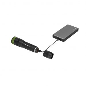 Torcia LED CR42 Penna 1000lm Ricaricabile Con 1 Batteria Mini Stilo AAA