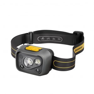 Lampada Frontale LED 375lm Con 3 Batterie AAA Inclusi