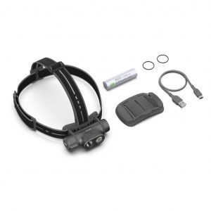 Torcia Led Frontale PHR19 1200LM Ricaricabile USB-C Con 3 Batterie Mini Stilo AAA