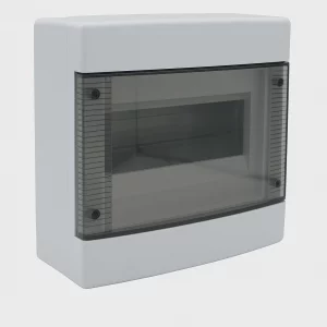 Centralino da Parete Meanwell 8 Moduli 200x180x100mm Bianco Ral 9016 IP40