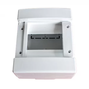 Centralino da Parete Meanwell Senza Portello 4 Moduli Grigio Ral 7035 145x155x85mm IP40