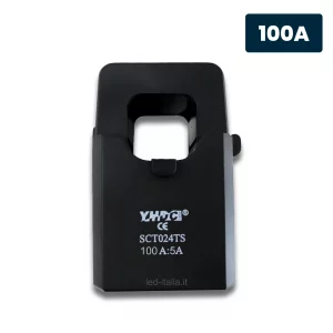 Trasformatotore amperometrico toroidale (ta/ct), misurazione della corrente Fino a 100a per Impianti Fotovoltaici