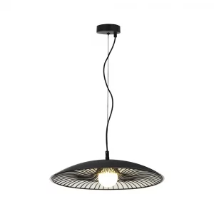 G9 DECORATIVE HANGING LAMP (D600*H90mm) BLACK+WHITE
