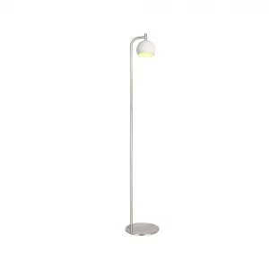 10W LED DECORATIVE LAMP (D200*T6mm) 3000K BRUSHED NICKEL+WHITE