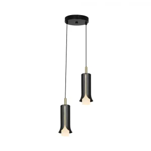 2X10W LED DEOCORATIVE HANGING LAMP (D150*H30mm) CCT:3000K SANDY BLACK