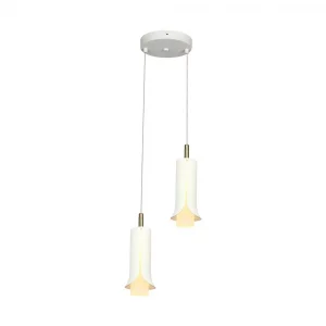 2X10W LED DEOCORATIVE HANGING LAMP (D150*H30mm) CCT:3000K SANDY WHITE