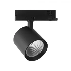 36W LED COB TRACKLIGHT WITH CREE CHIP CCT:3000K BLACK BODY 6YRS WARRANTY