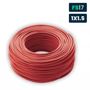 Cavo Unipolare FS17 450/750V 1,50mm² Rosso