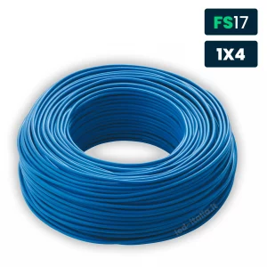 Cavo Unipolare FS17 450/750V 4mm² Blu