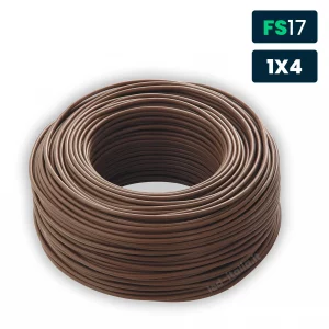 Cavo Unipolare FS17 450/750V 4mm² Marrone