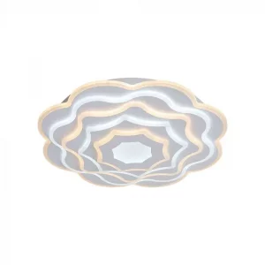 100W LED DECORATIVE CEILING LAMP CCT 3IN1 DIMMABLE IR REMOTE CONTROL WHITE