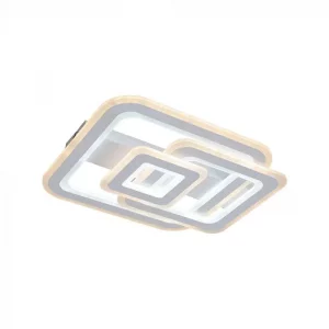 80W LED DECORATIVE CEILING LAMP CCT 3IN1 DIMMABLE IR REMOTE CONTROL WHITE