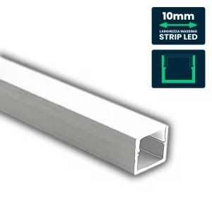 LED Strip Mounting Kit With Diffuser Surface 2000*12*10mm