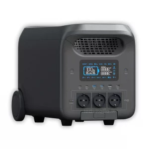 Power Station 3000W 2560Wh LiFePO4 UPS Ricarica Solare e App WiFi