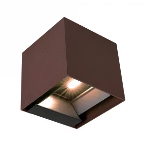 3W LED Solar Wall Light 3in1 Corten Body IP65 Charging Type C PIR Sensor