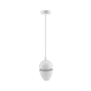 9W LED PENDANT LIGHT 3000K WHITE BODY