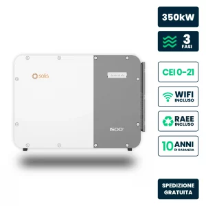 Inverter Fotovoltaico di Stringa Trifase Solis 350kW 6 MPPT CEI 0-21 IP66