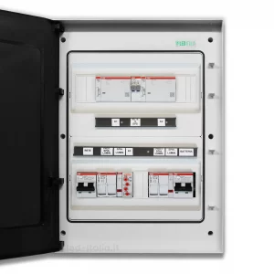 Quadro di Commutazione Automatico Monofase Rete/Carico 32A fino a 6kW IP65