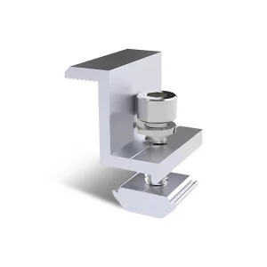 Morsetto Terminale 30mm per Fissaggio Pannelli Solari 1 Pezzo