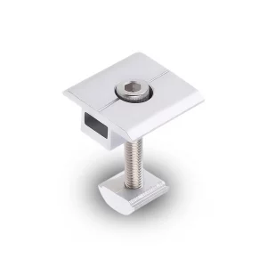 Morsetto Centrale 30mm per Fissaggio Pannelli Solari 1 Pezzo