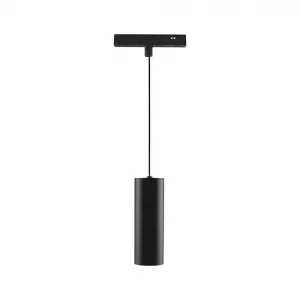 6W 48V MAGNETIC PENDANT LIGHT ALUMINUM 3000K BLACK BODY