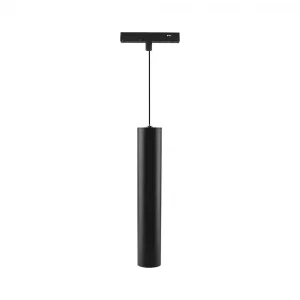 2W 48V MAGNETIC PENDANT LIGHT ALUMINUM 4000K BLACK BODY
