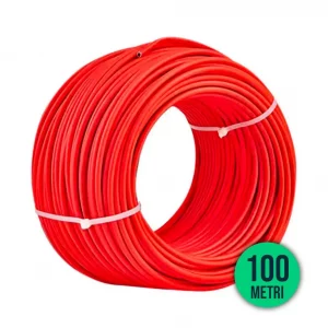PV Cable 10mm² Red For Solar Panel 100meters
