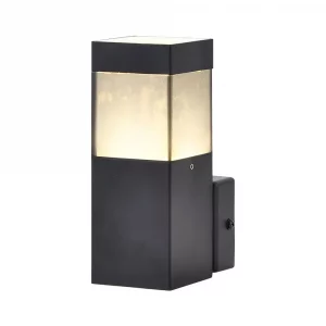 GU10 WALL LAMP BLACK BODY – IP54