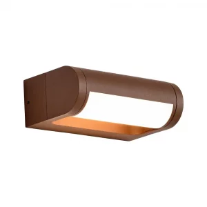 12W LED WALL LIGHT WITH CREE CHIP 3000K CORTEN BODY IP65
