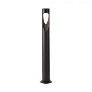 6W LED BOLLARD LIGHT WITH CREE CHIP 3000K BLACK BODY IP65