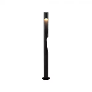 12W LED BOLLARD LIGHT WITH CREE CHIP 3000K BLACK BODY IP65