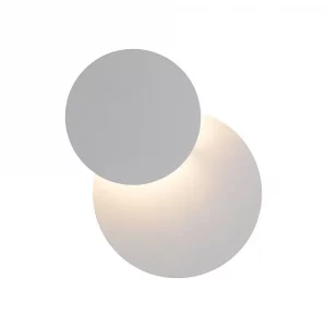 8W LED WALL LIGHT WITH CREE CHIP 3000K WHITE BODY IP20