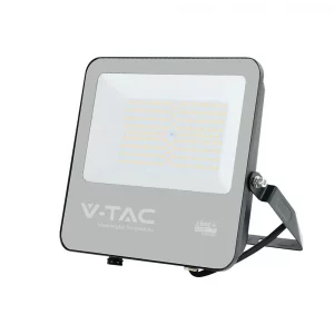 100W LED FLOODLIGHT WITH CREE CHIP CCT:4000K BLACK BODY GREY GLASS 6YRS WARRANTY 185LM/W